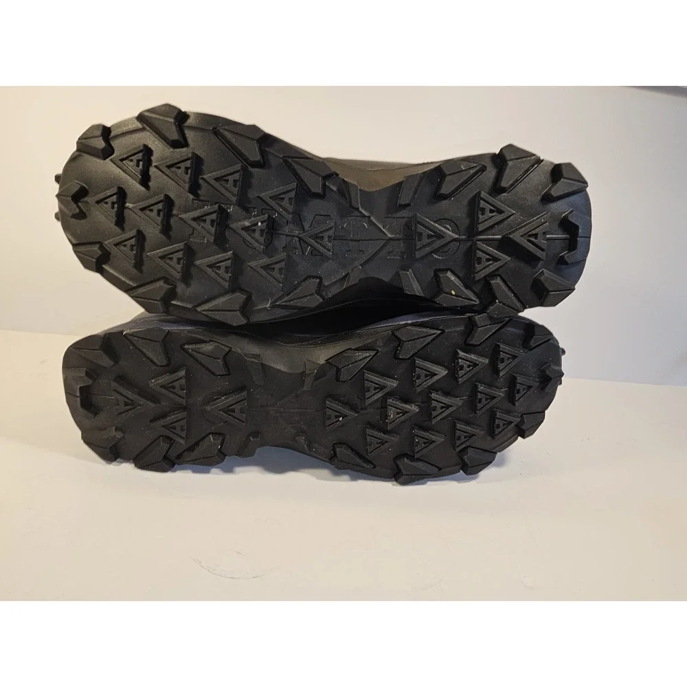 HUMTTO Mens All-Terrain Waterproof Hiking Boots Outdoor Series Navy Blue Sz 11.5